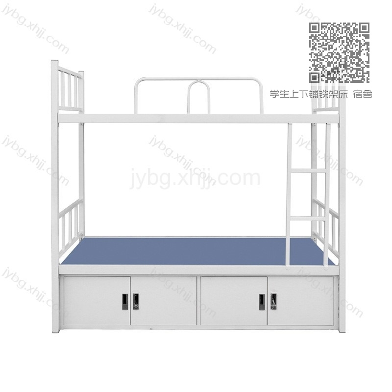 学生上下铺铁架床 宿舍高低上下床 生产批发JY-SXC-11
